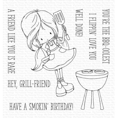 My Favorite Things Clear Stamps - Grill-friend